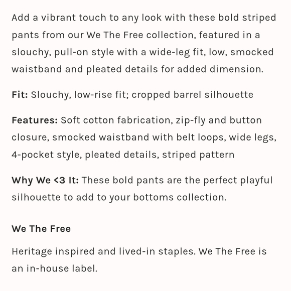 We The Free Ridley Baja Pull-on Pants - Picture 16 of 16